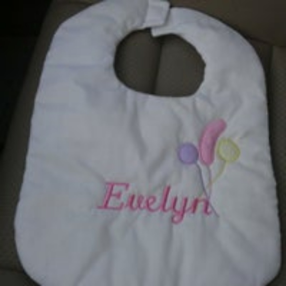 NWOT Baby Bib Handmade